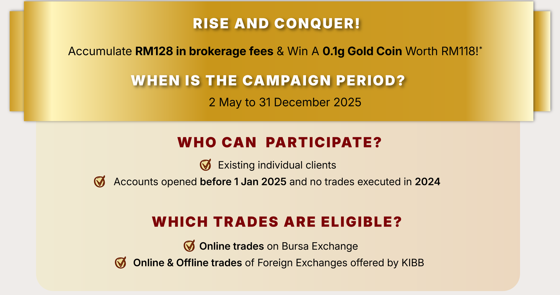 Campaign info